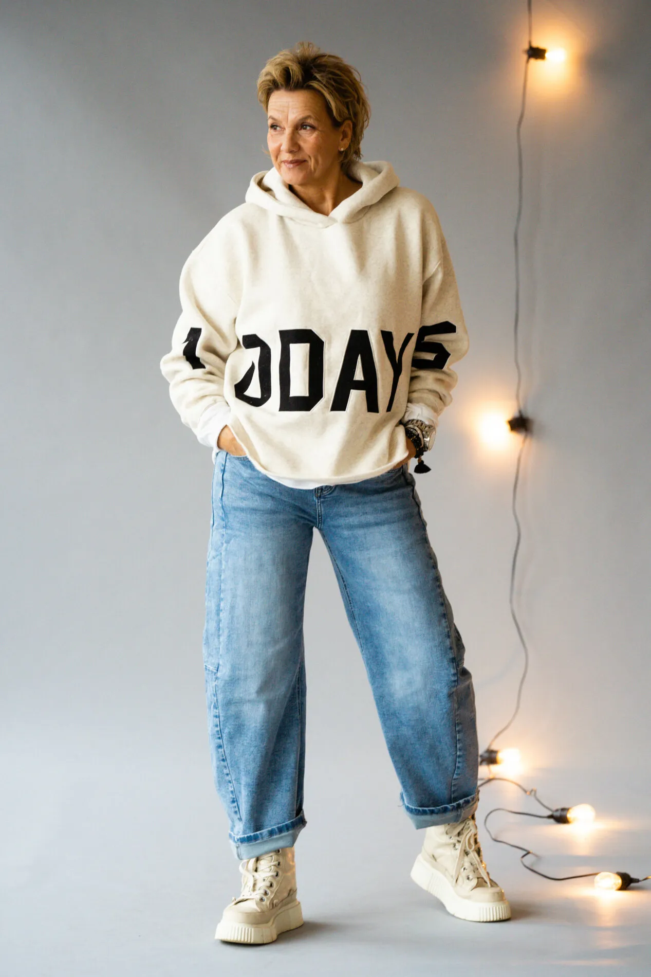 10DAYS – Statement Hoodie “ELIN” (10D106)