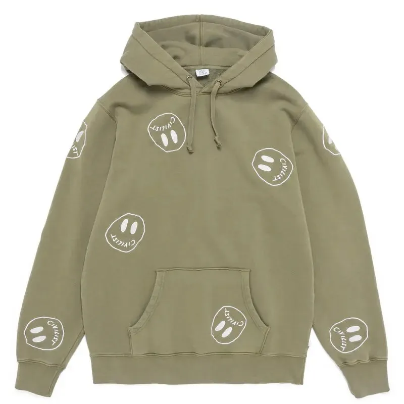 Civilist All Over Smiler Hoodie Herren