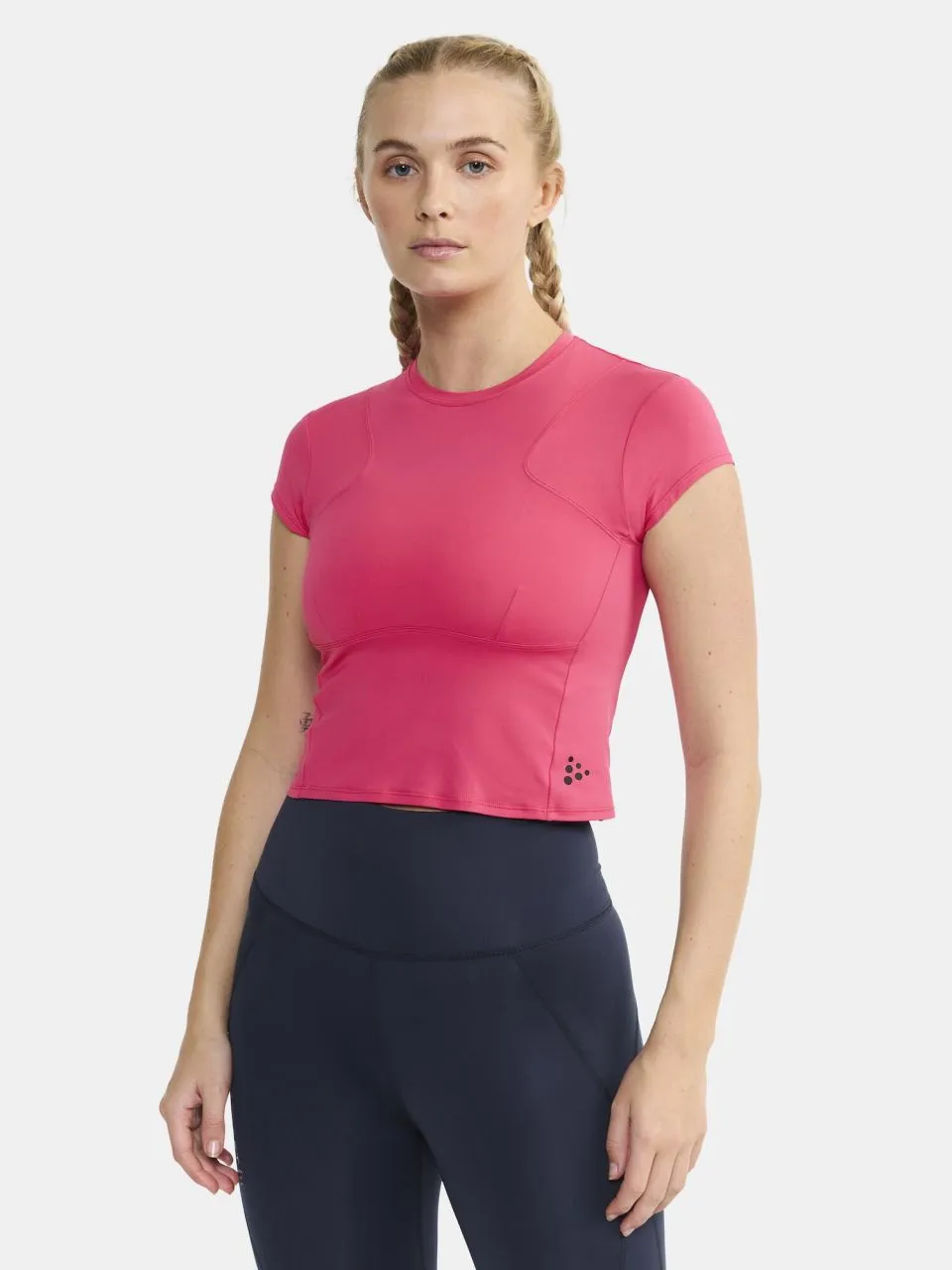 Craft ADV Tone Cropped Tee Women - Damen Laufshirt