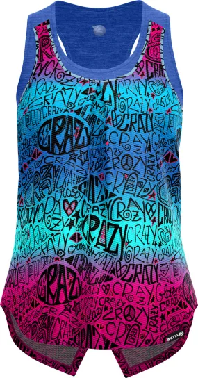Crazy Idea TOP Break - Damen Laufshirt