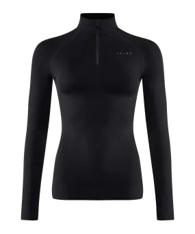 Falke Maximum Warm Langarmshirt Damen black im Online Shop von kaufen