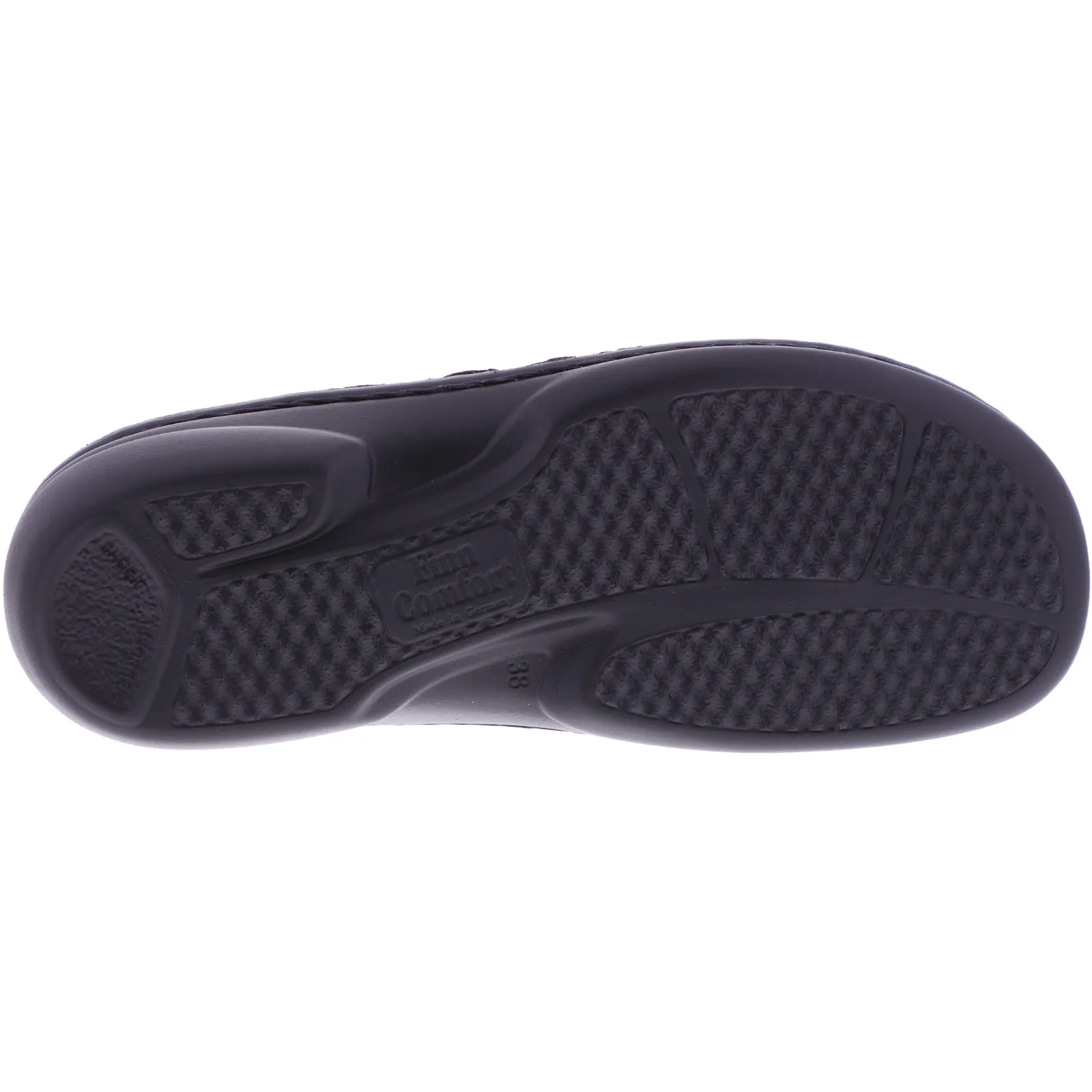Finn Comfort / Stanford / Night Blau Flower / Wechselfußbett / Art: 02552-109413 / Damen Clogs