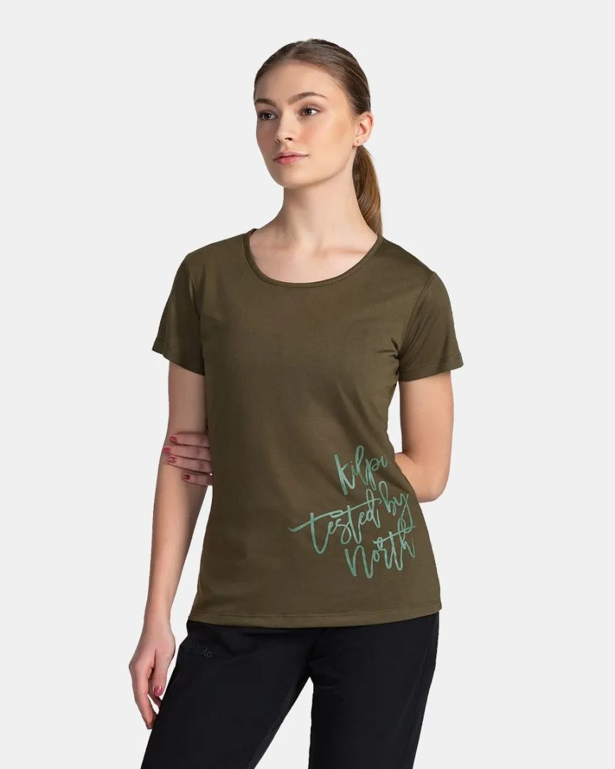 Funktionsshirt für Damen Kilpi GAROVE-W dunkelgrün 50
