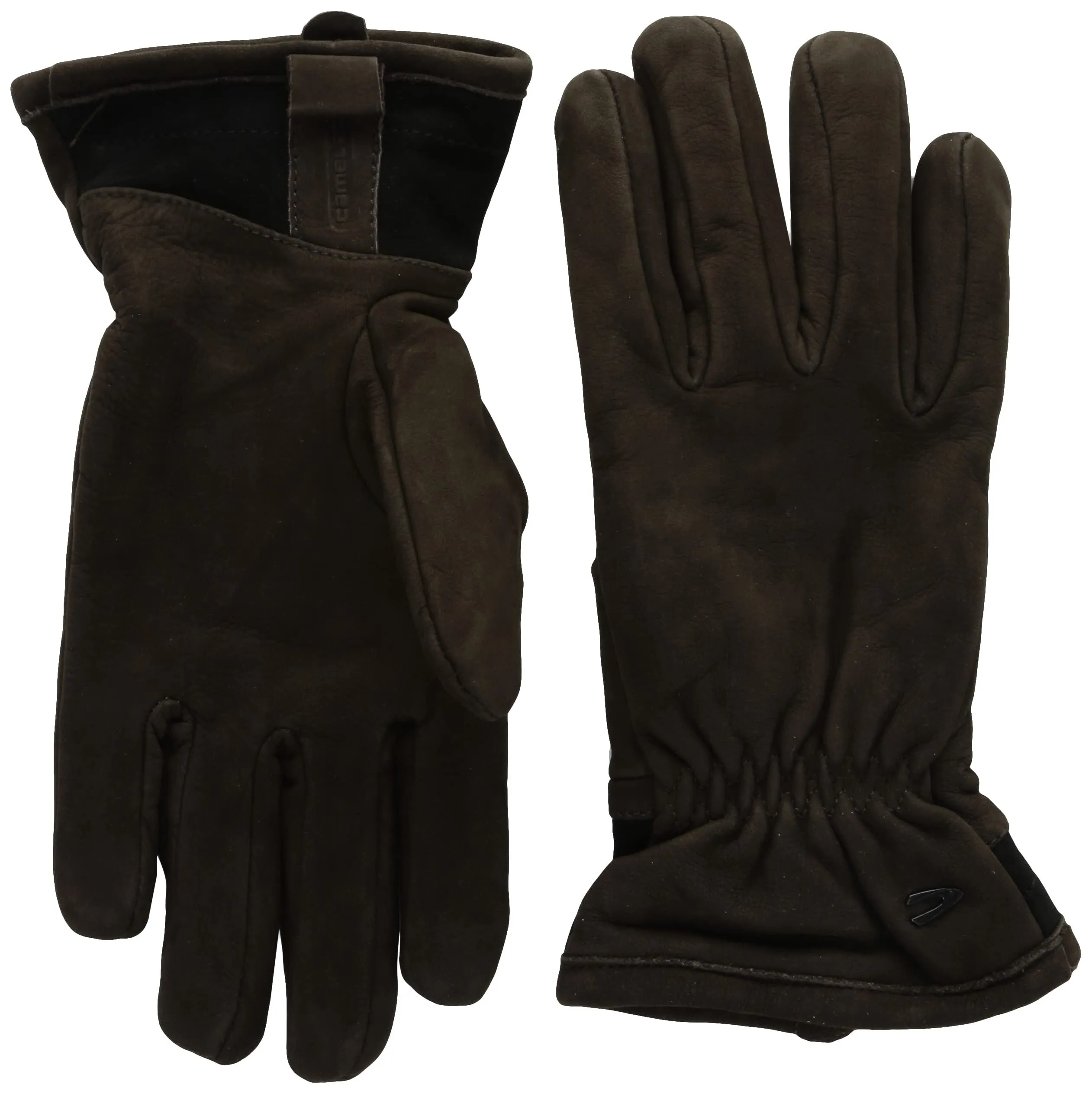 Gürtel klassisch Leather Gloves, Dark Brown