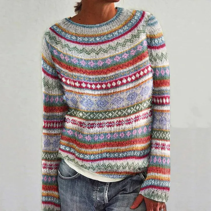 Heidi-Mode | Eleganter warmer gefütterter Pullover