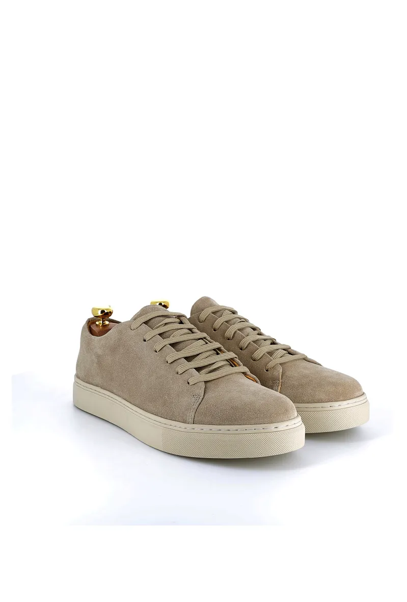 Herren-Sneaker aus Nubukleder