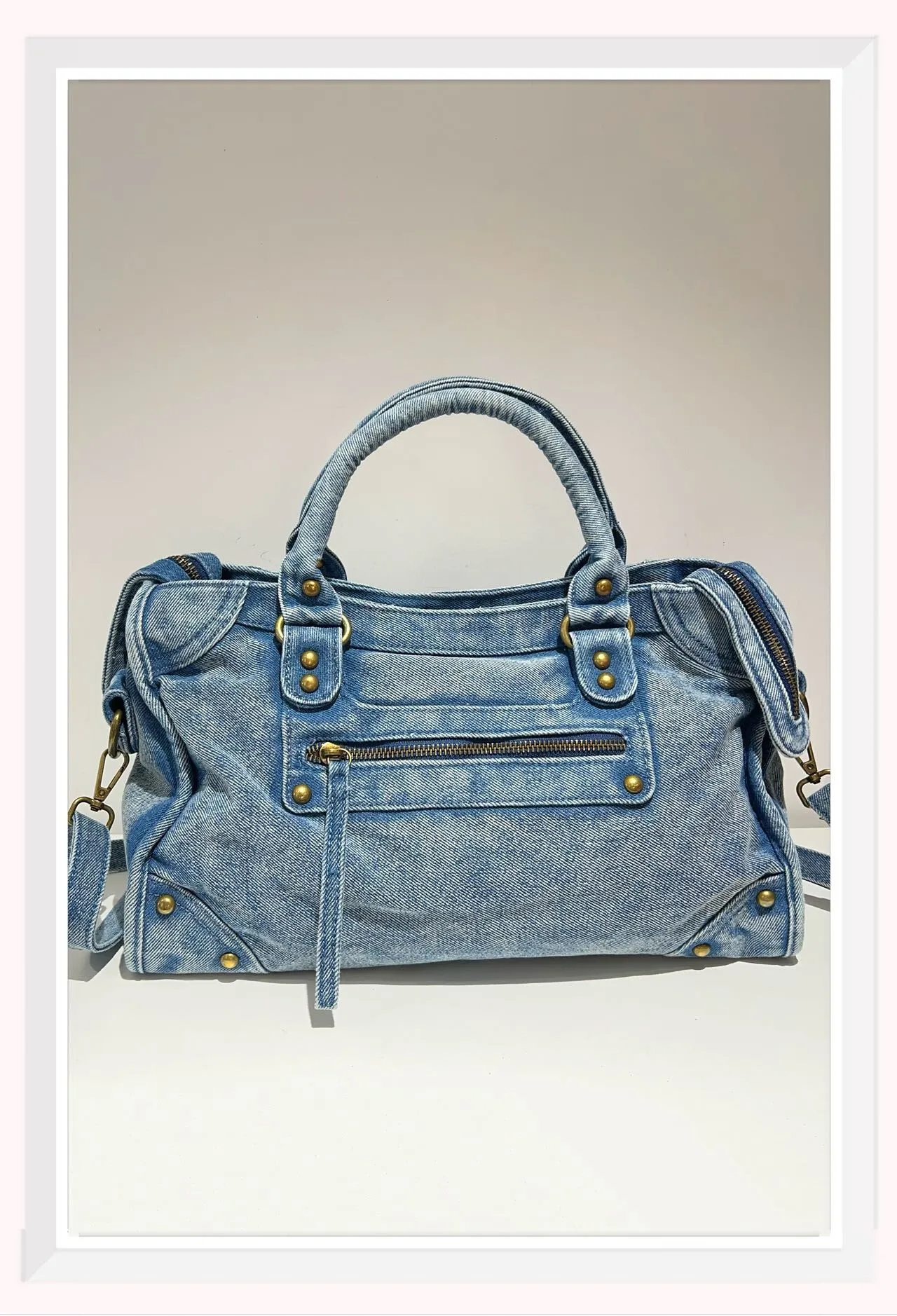Jeans-Handtasche
