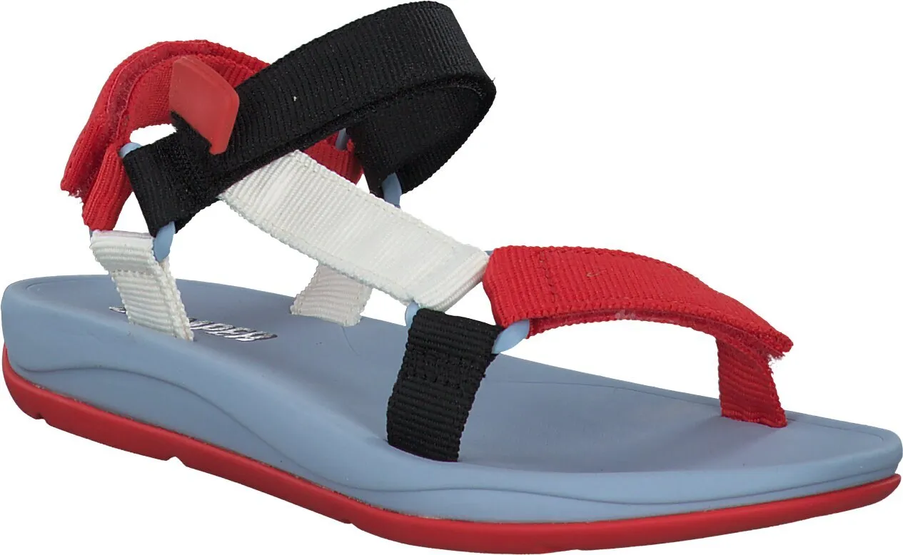 Klett-Sandalen für Damen 184587973051 (Rot/Bunt)