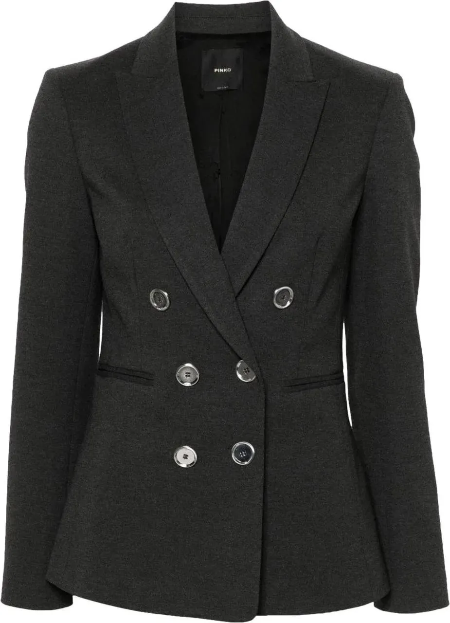  Pinko  Double-breasted blazer 'Alexia' grau  Blazer 