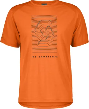 Scott Tee M's Defined Merino Graphic SS - Herren Laufshirt