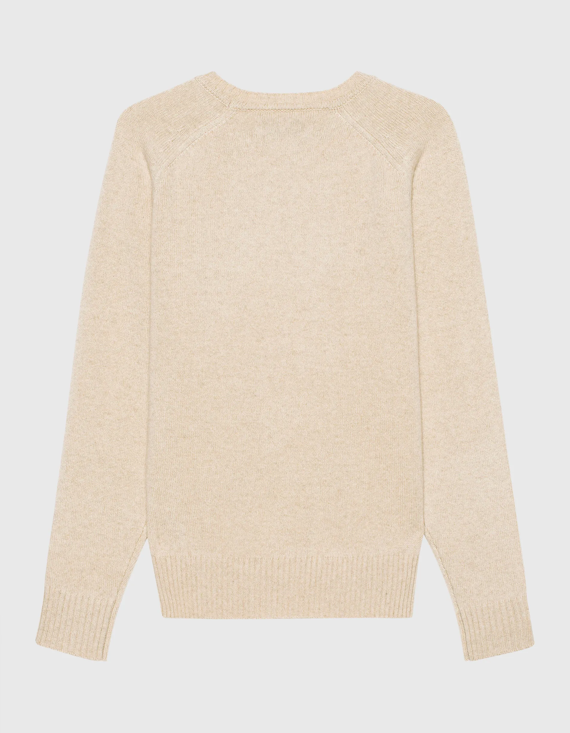 SPRWMN Classic Crew Oyster Beige // Kaschmir Pullover