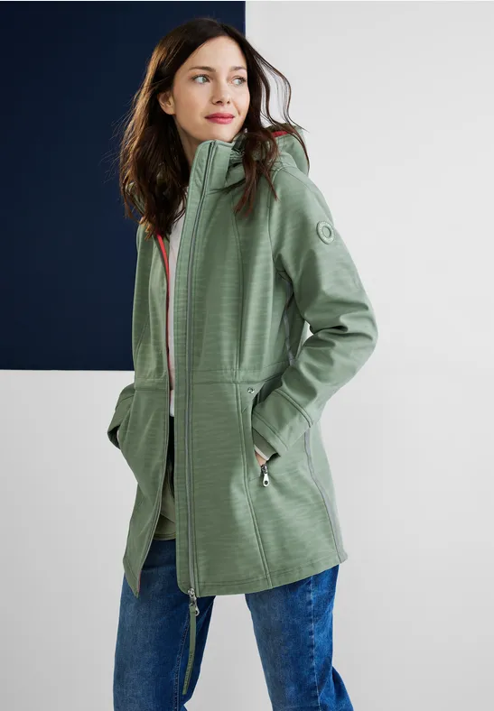 Street One Gemusterte Softshelljacke 