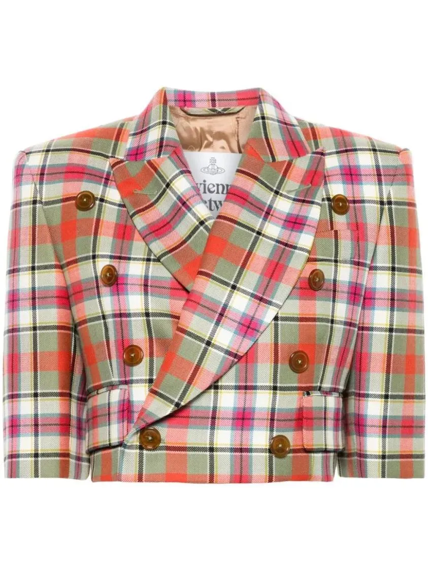   Vivienne Westwood  Cut Off Blazer Multicolor  Blazer 